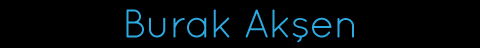 Burak Aksen logo